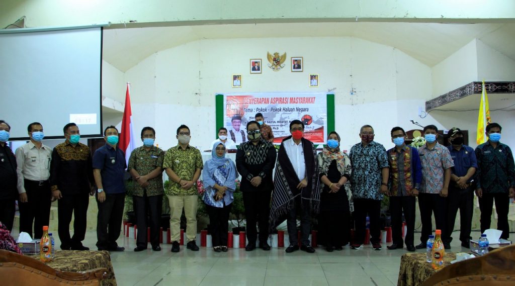 Bupati Dairi Sambut Kunjungan Kerja Anggota DPR RI Djarot Saiful Hidayat Ke Kabupaten Dairi