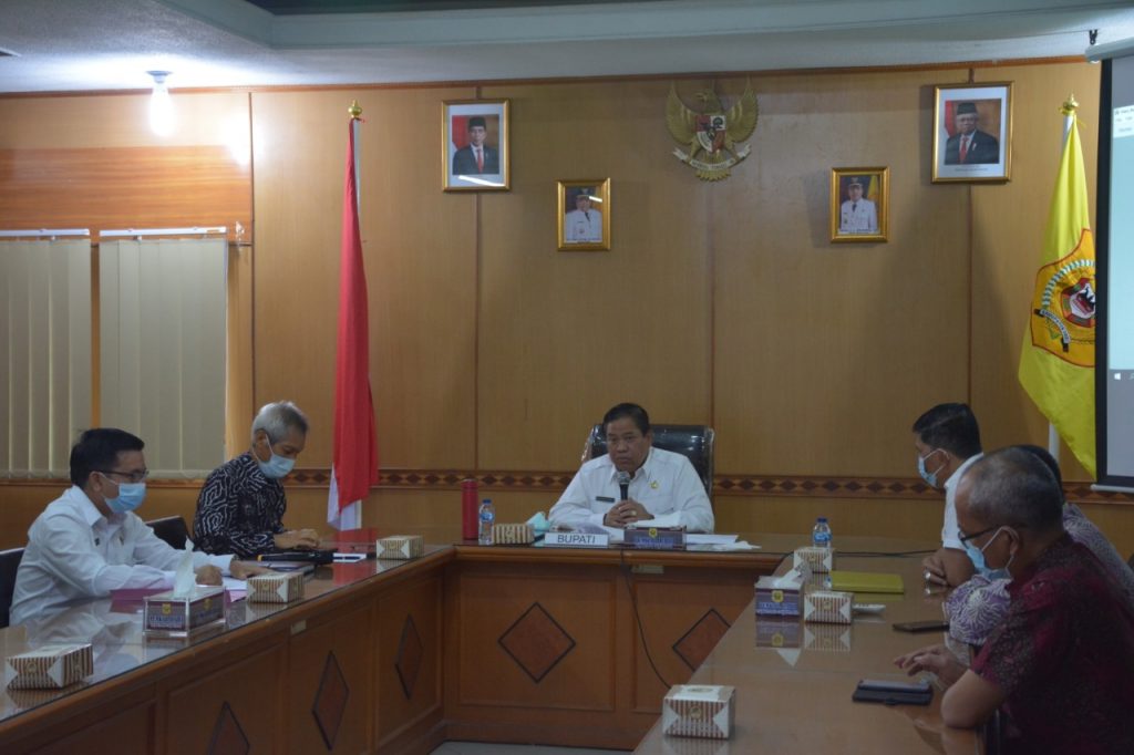Bupati Dairi Terima Kunjungan Kepala Perwakilan BPKP Provinsi Sumatera Utara