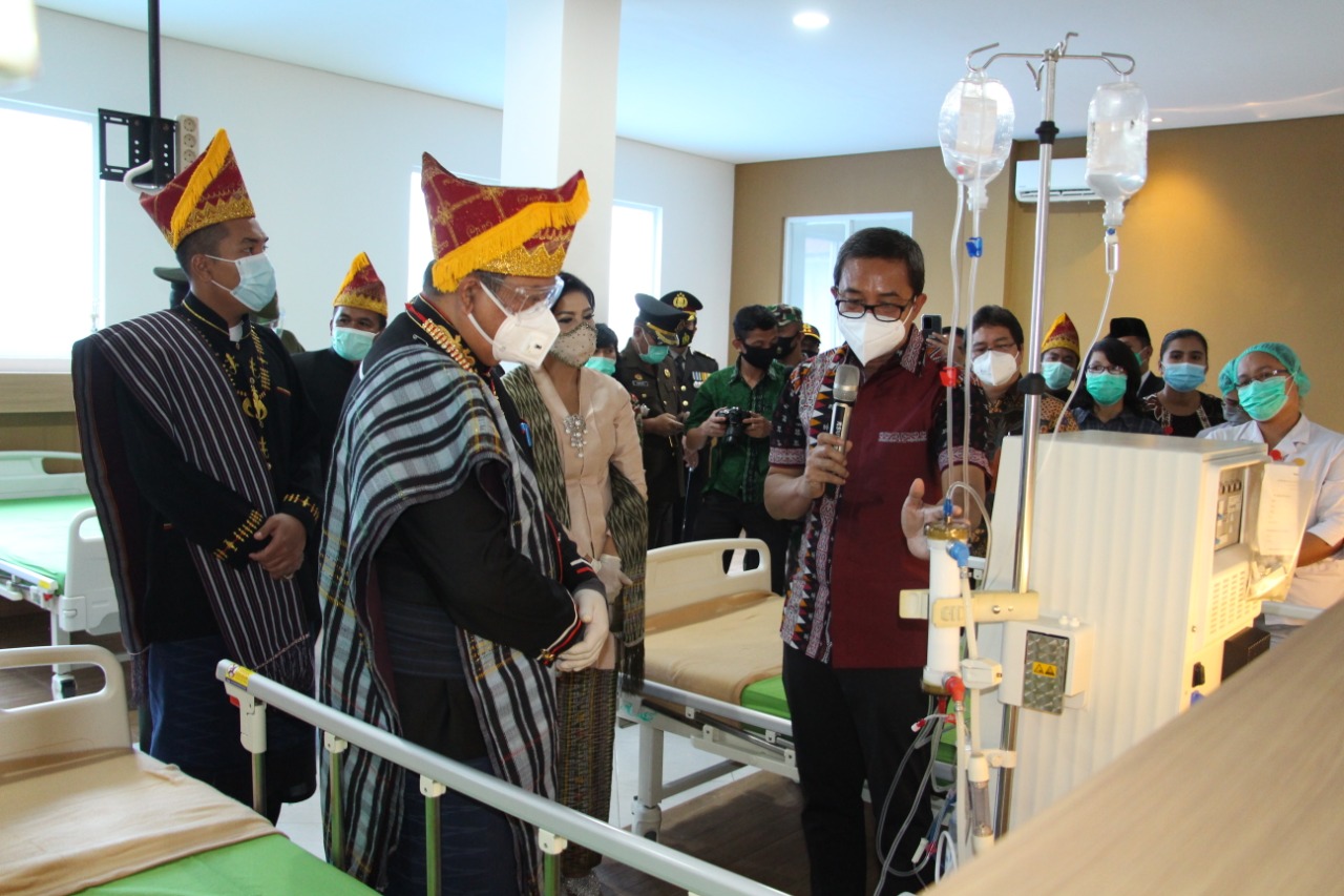 Hari Jadi Ke 73 Kabupaten Dairi, Bupati Dairi Launching Ruangan Cuci Darah Di RSUD Sidikalang