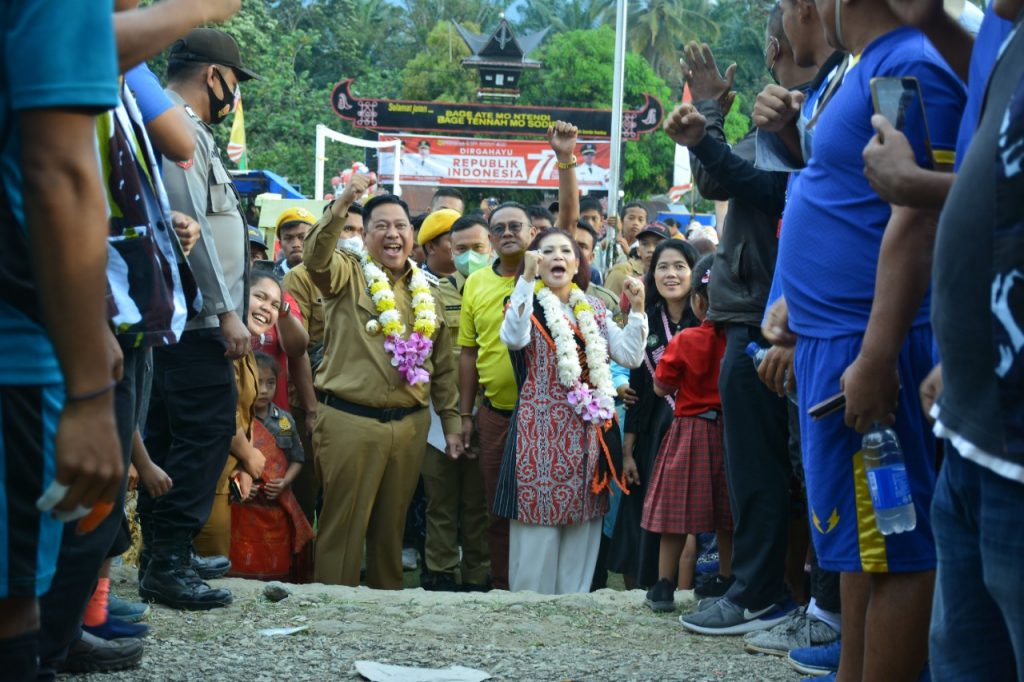 Selamat Desa Lae Ambat Juara Bola Voli Piala Bupati Dairi Pemkab Dairi 